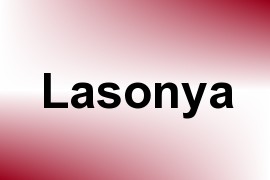 Lasonya name image