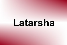 Latarsha name image