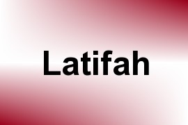 Latifah name image