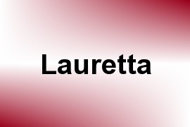 Lauretta name image
