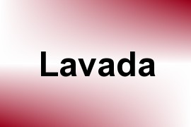 Lavada name image