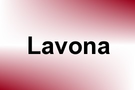 Lavona name image