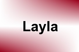 Layla name image