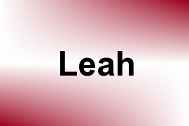 Leah name image