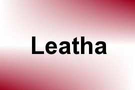 Leatha name image