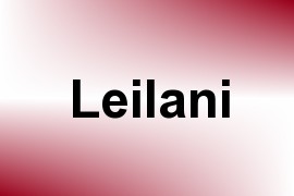 Leilani name image