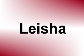 Leisha name image