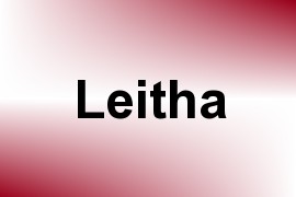 Leitha name image