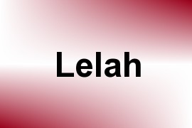 Lelah name image