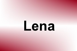 Lena name image