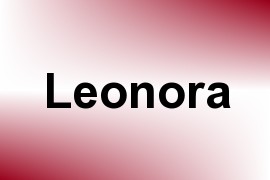 Leonora name image