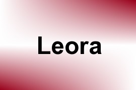 Leora name image