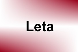 Leta name image