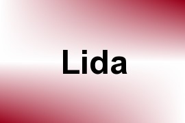 Lida name image