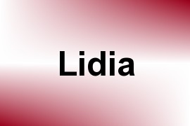 Lidia name image