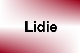 Lidie name image