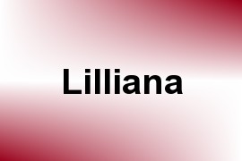 Lilliana name image