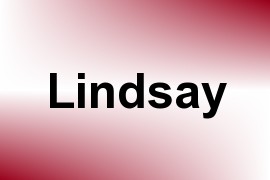Lindsay name image