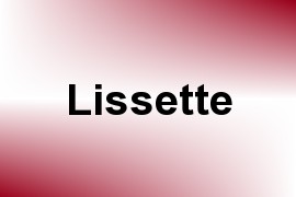 Lissette name image
