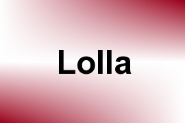 Lolla name image