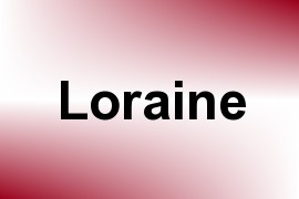 Loraine name image