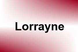 Lorrayne name image