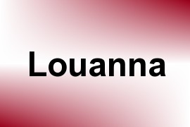 Louanna name image