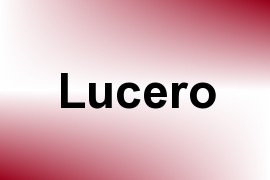 Lucero name image