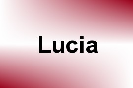 Lucia name image