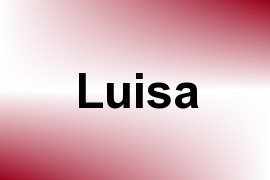 Luisa name image