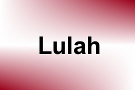 Lulah name image