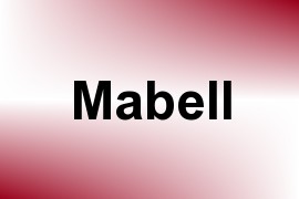 Mabell name image