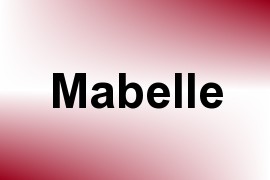 Mabelle name image