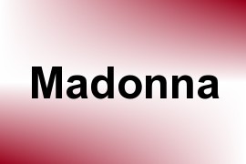 Madonna name image