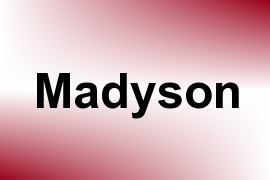 Madyson name image