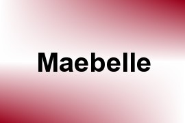 Maebelle name image