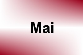 Mai name image