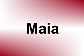 Maia name image