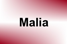 Malia name image