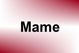 Mame name image