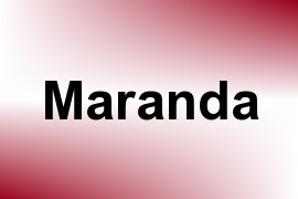 Maranda name image