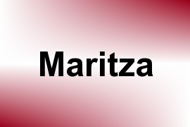 Maritza name image