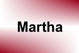 Martha name image