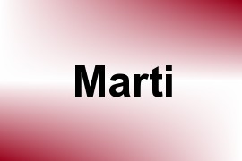 Marti name image