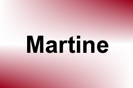 Martine name image