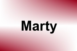 Marty name image