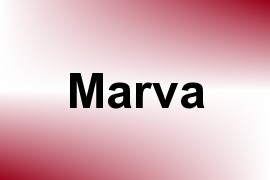 Marva name image