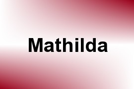 Mathilda name image