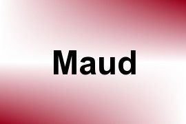 Maud name image