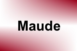 Maude name image